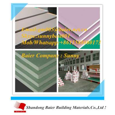 Shandong Baier Fireproof Gypsum Plaster Boards