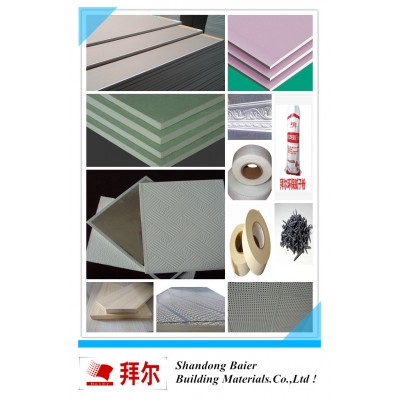 China Standard Gypsum Plaster Board for Ceiling and Drywall Partition